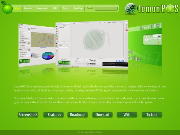 Lemonpos new homepage mockup